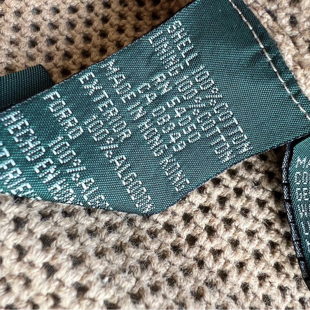 Ralph Lauren 1990 Safari Outfitters Khaki Bush Jacket Mesh Lined Women M Vintage - Picture 11 of 11